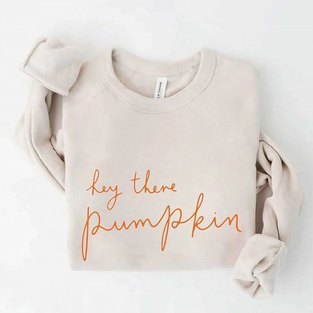 NWT Wool + Pepper Co. Hey There Pumpkin Unisex Crewneck